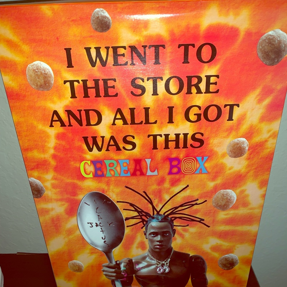 Travis Scott’s Reese’s puffs